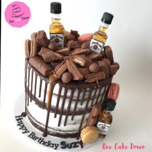 Jim Beam Birthday Cake