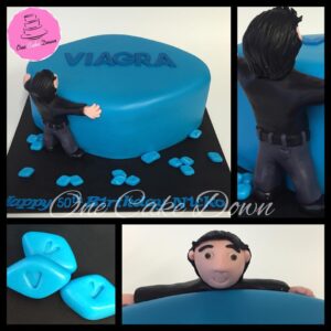 Viagra Birthday Cake