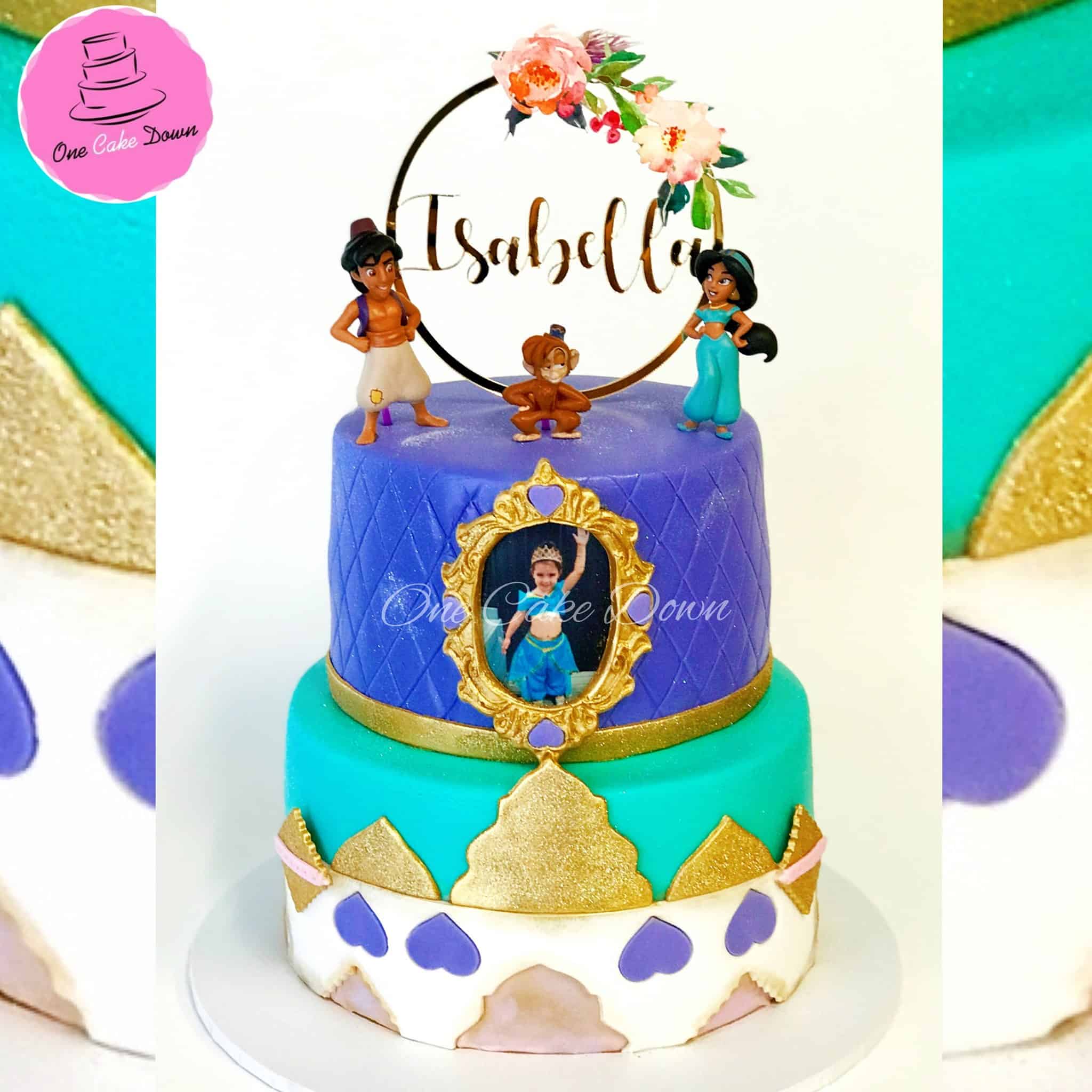 Aladdin birthday cake - Decorated Cake by Sarah F - CakesDecor