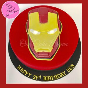 Ironman birthday cake