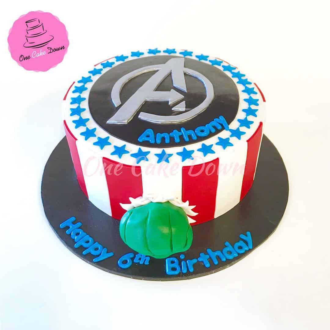 50 Best Avengers Cake Design Ideas for an Avenger Fans Birthday  Fantasy  Topics
