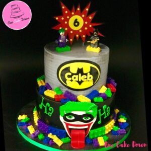 Batman Joker birthday cake