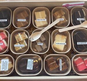 <h3>🍰 Cake Tasting Boxes 🍰</h3>
Available Saturday, Saturday 11th May 2024

.... Check out our Description below!!